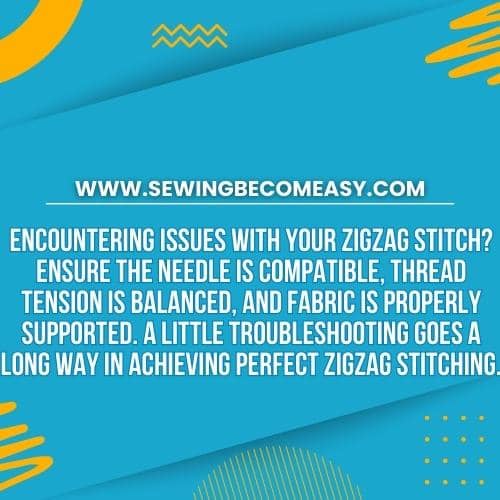 Ultimate Zigzag Stitch Sewing Machine Troubleshooting 2024 SBE